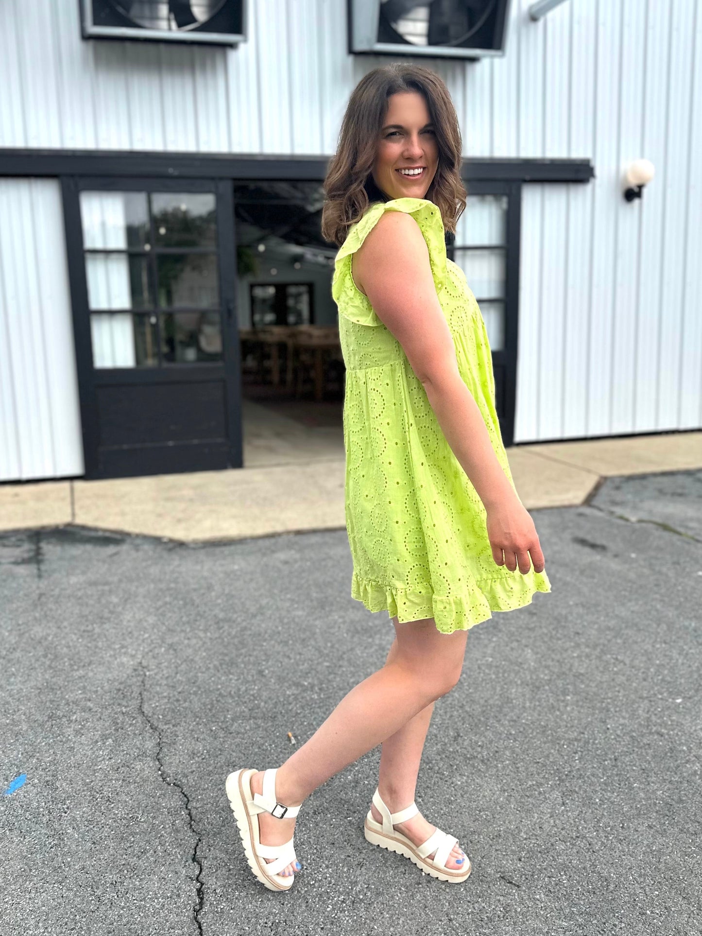 Centralia Eyelet Dress