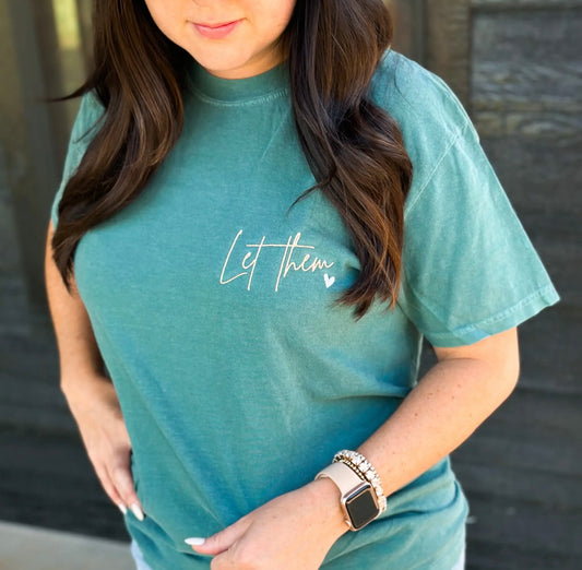 **PREORDER TEE** LET THEM GRAPHIC TEE