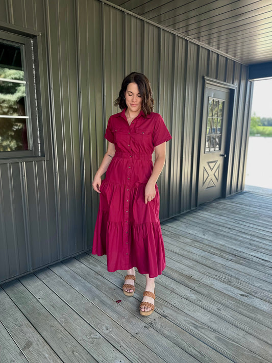 Loudonville Tiered Dress