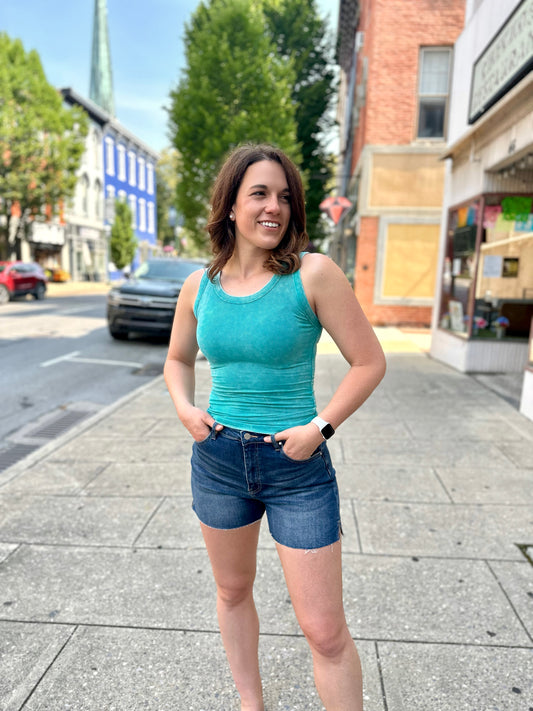 Stagecoach Ribbed Tank Top
