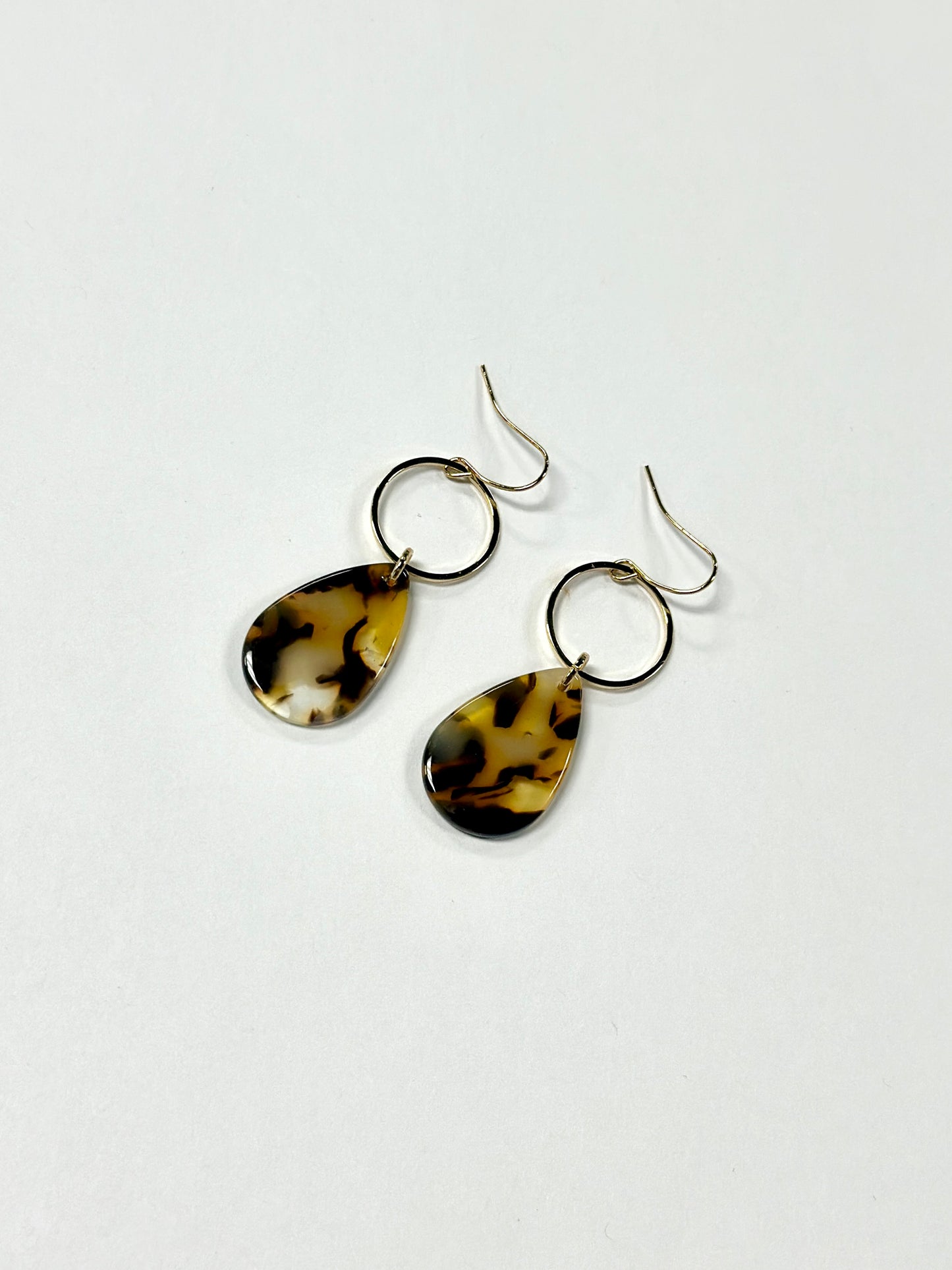 Acetate Teardrop Earrings