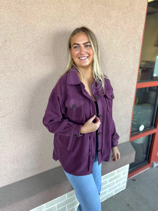 Garrett Fleece Shacket