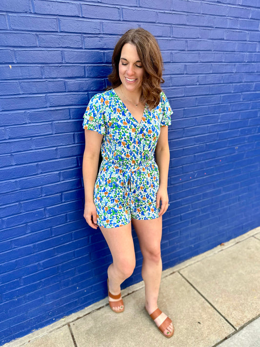 Somerton Ditsy Print Romper
