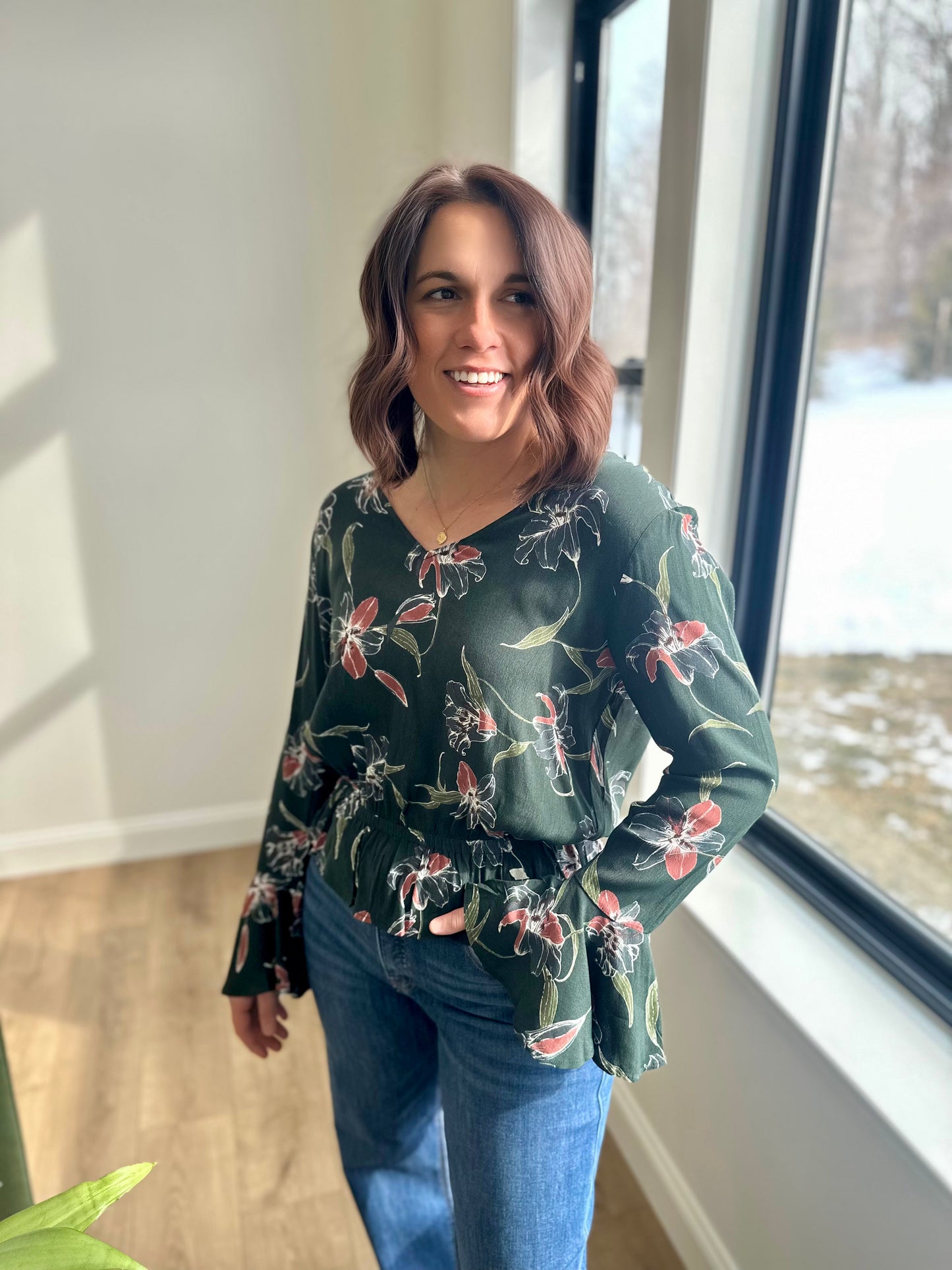 Hamilton Floral Blouse