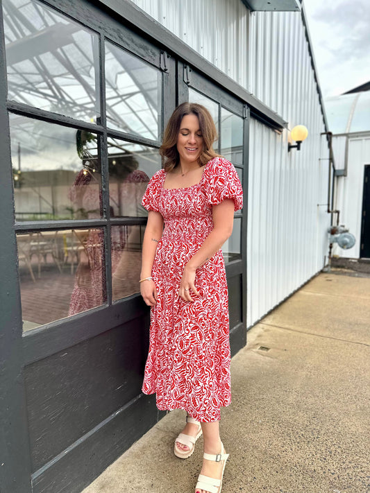 Covington Puff Sleeve Dress