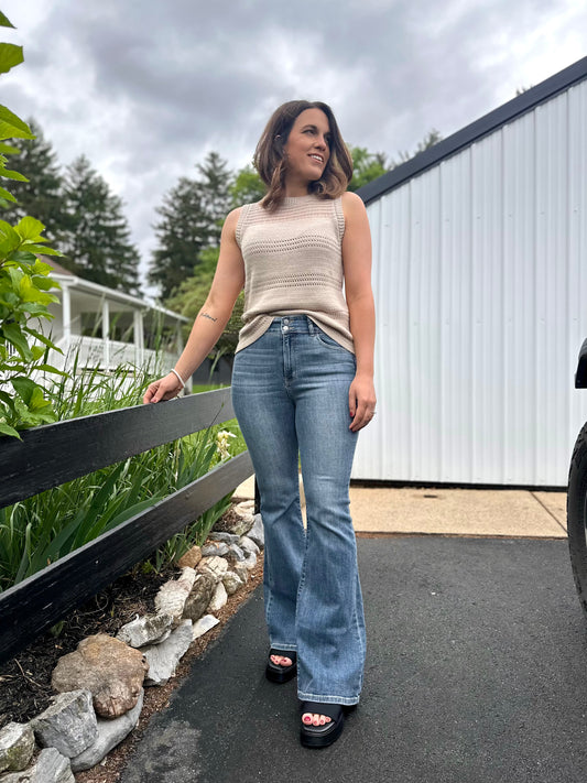 Judy Blue Danielle High Waisted Flare Jeans