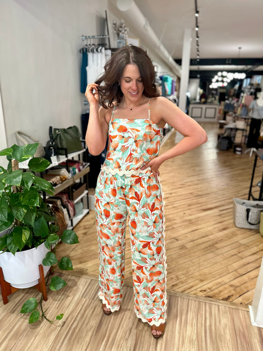 Oahu Dreams Floral Bottoms