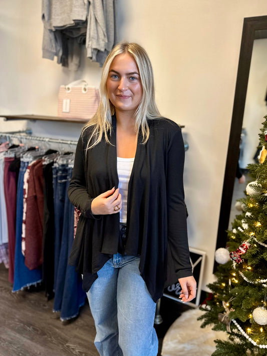 Midland Open Flowy Cardigan