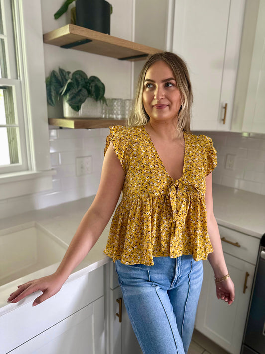 Vashon Floral Top