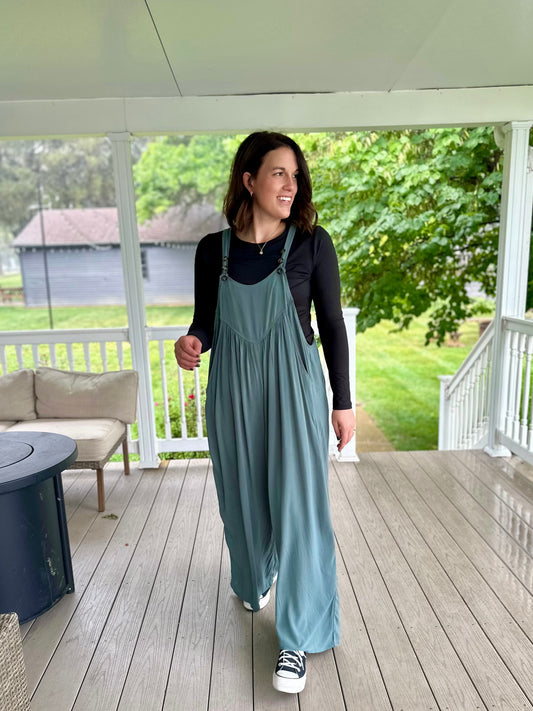Troy Woven Overalls