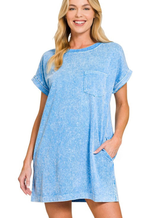 Premium Cotton T-Shirt Dress