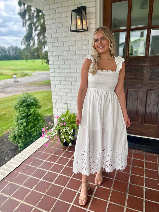 Hinton Ruffled Dress