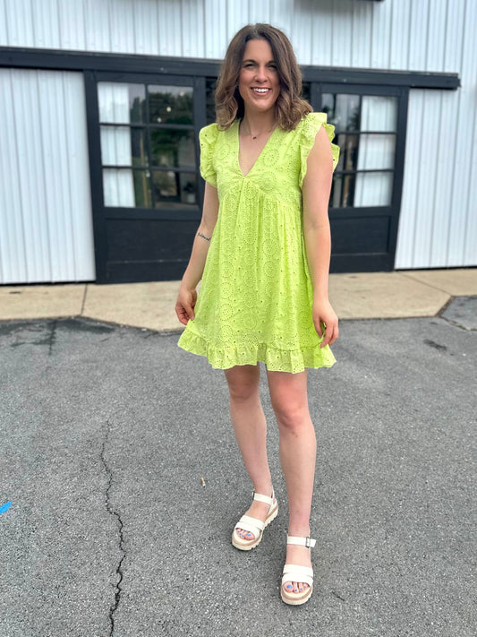 Centralia Eyelet Dress