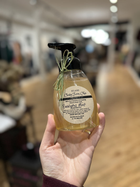 Classy Farm Chic Foaming Soap