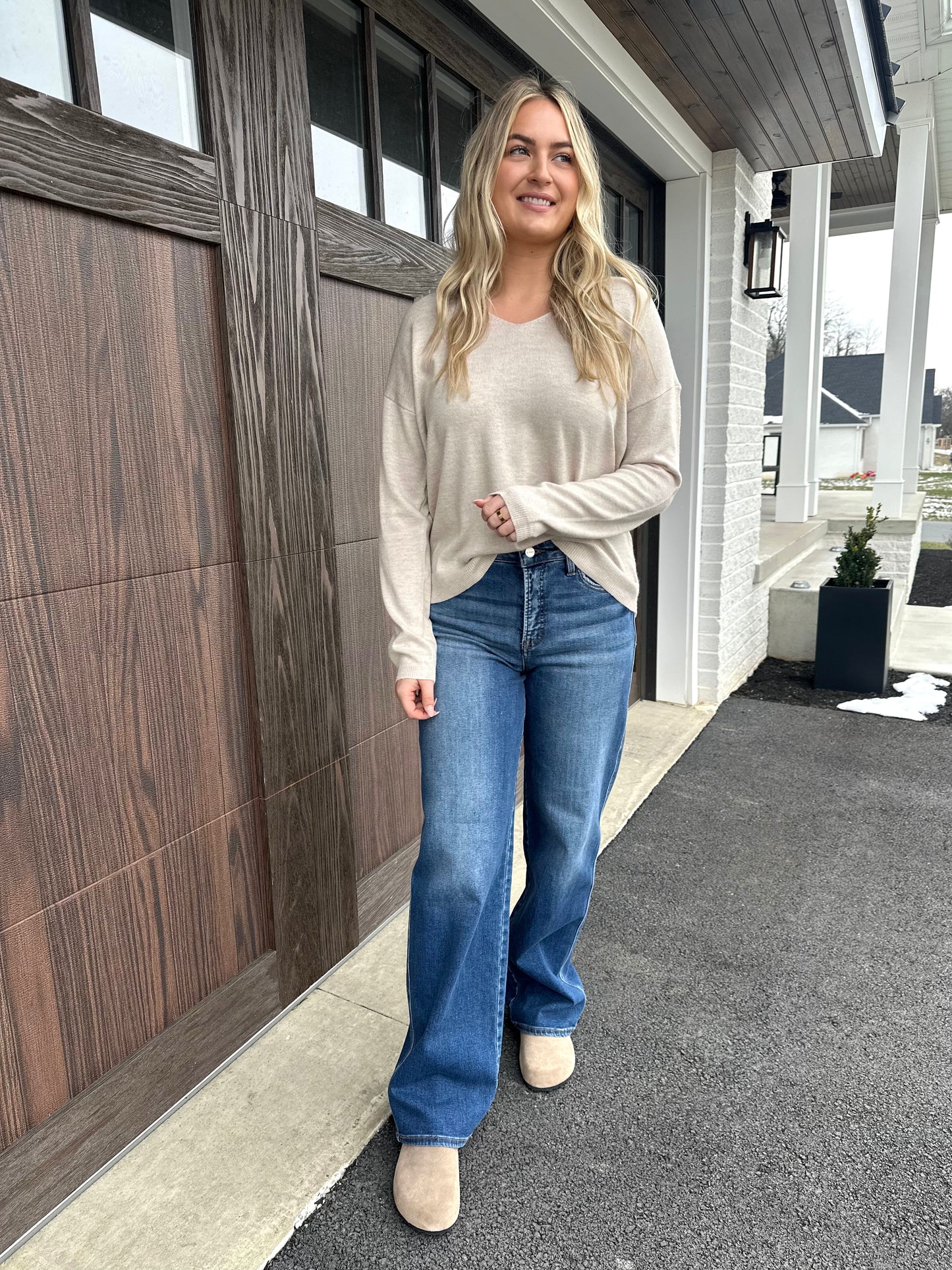 Racine Risen Tummy Control High Rise Baggy Jeans