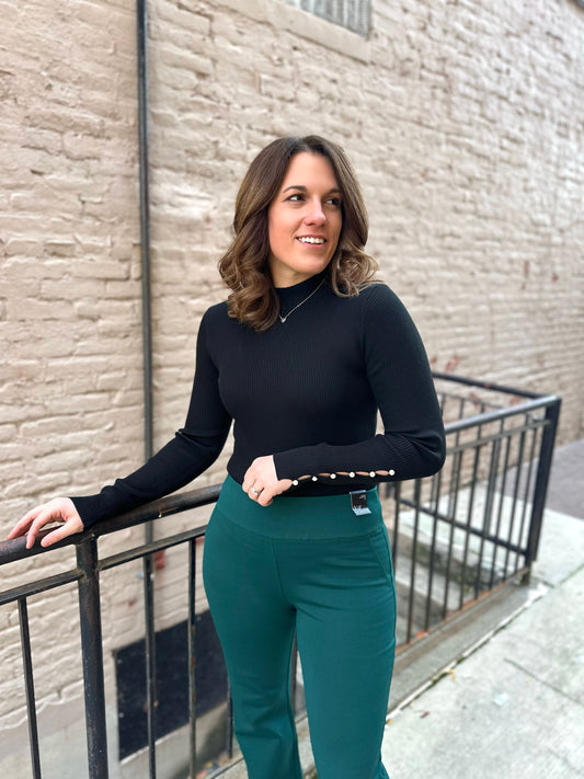 Wallula Pearl Cutout Sweater