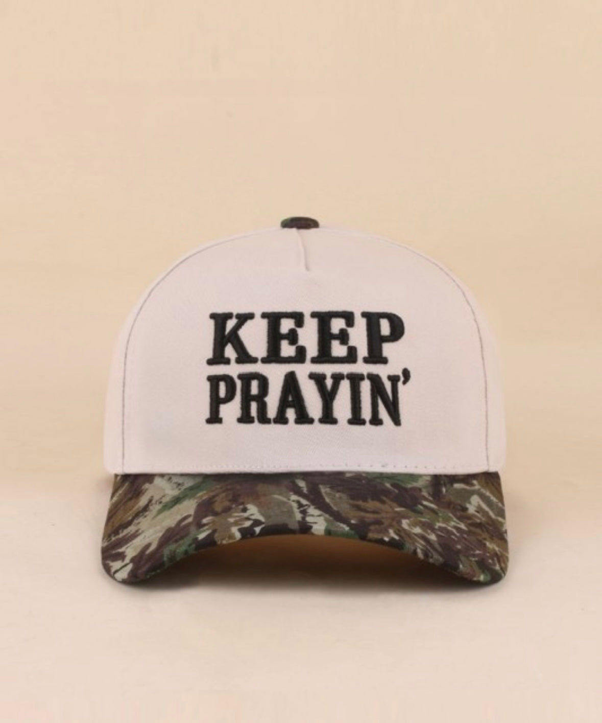 Keep Prayin' Snapback Hat