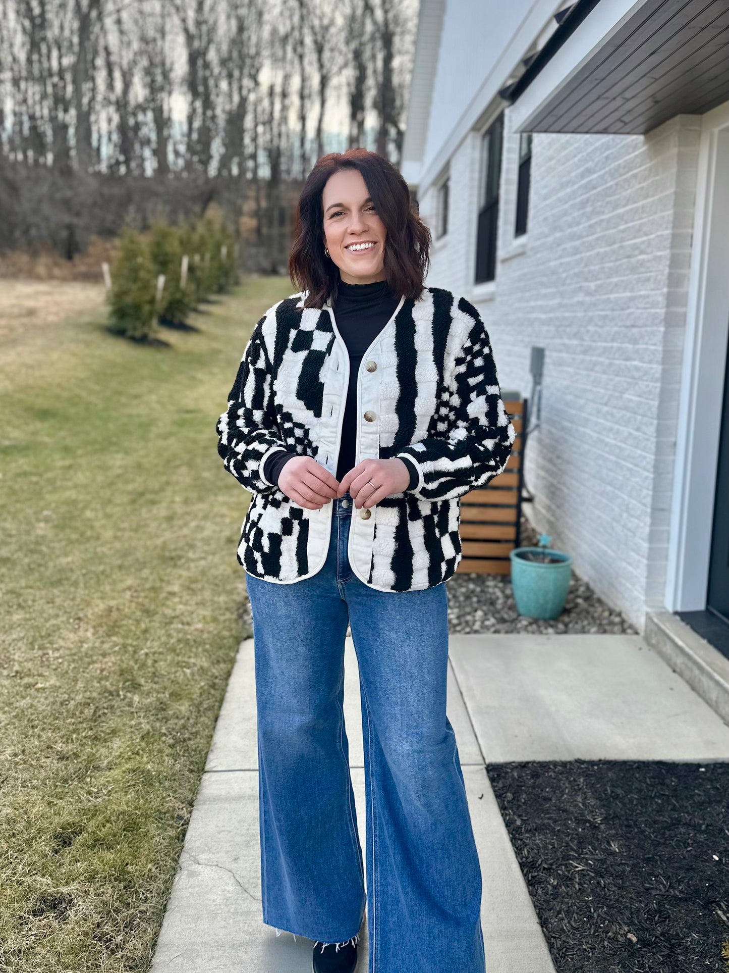 McGregor Checkered Fleece Jacket