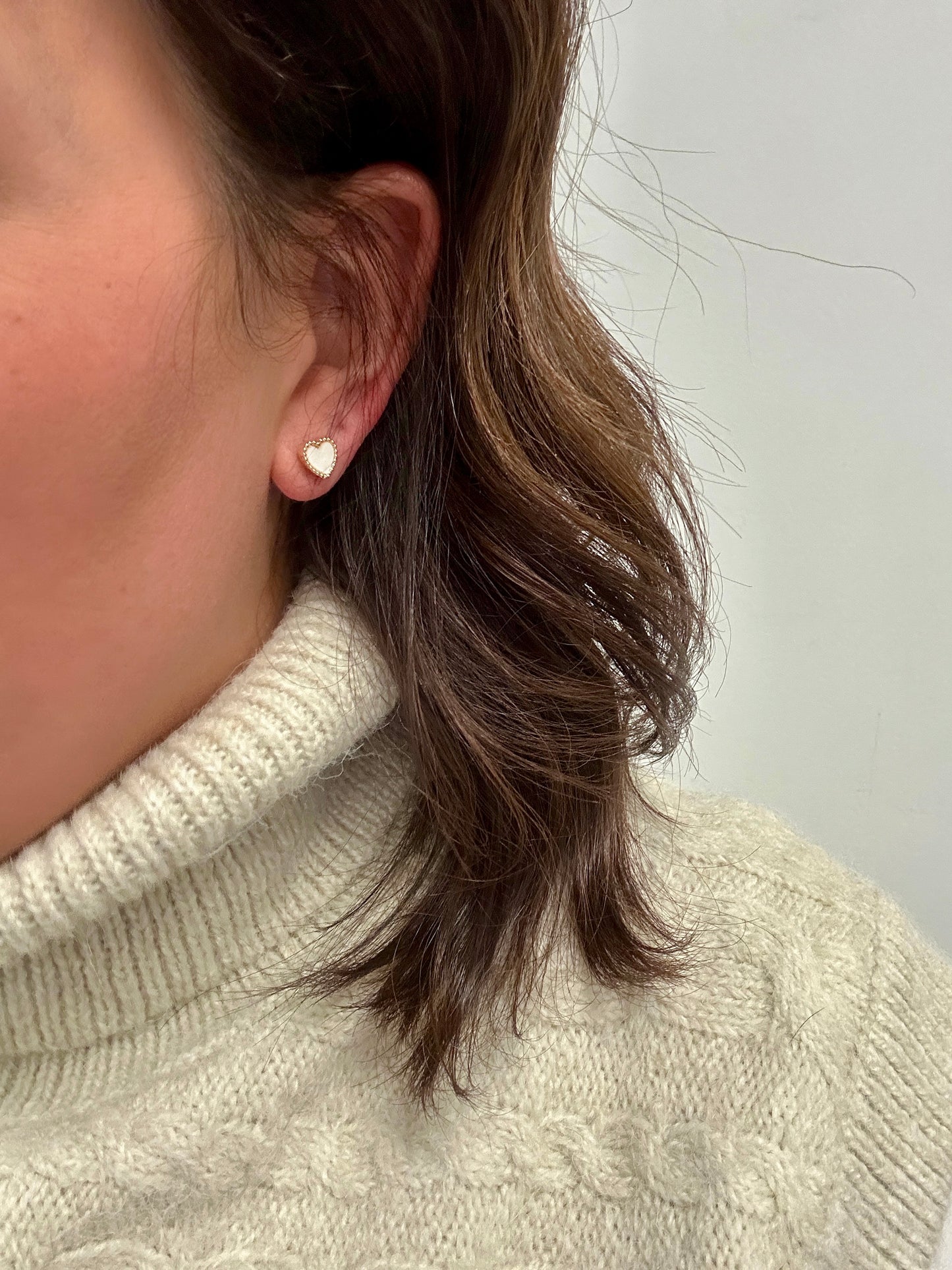 Mini Heart Studs