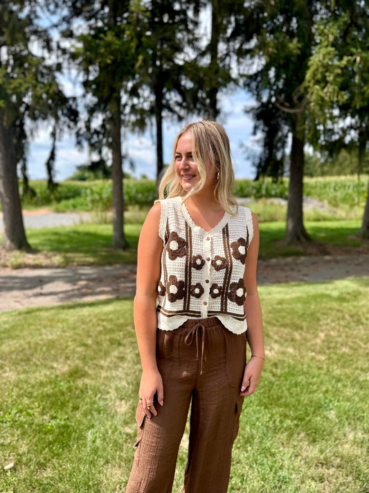 Louisville Crochet Vest