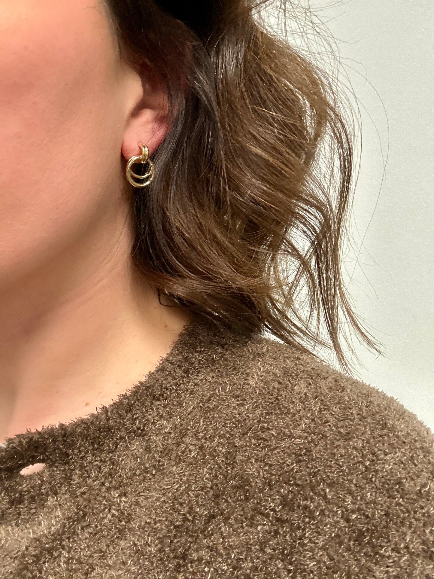 Double Ring Door Knocker Hoops