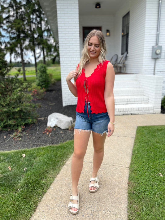 Revere Scalloped Vest