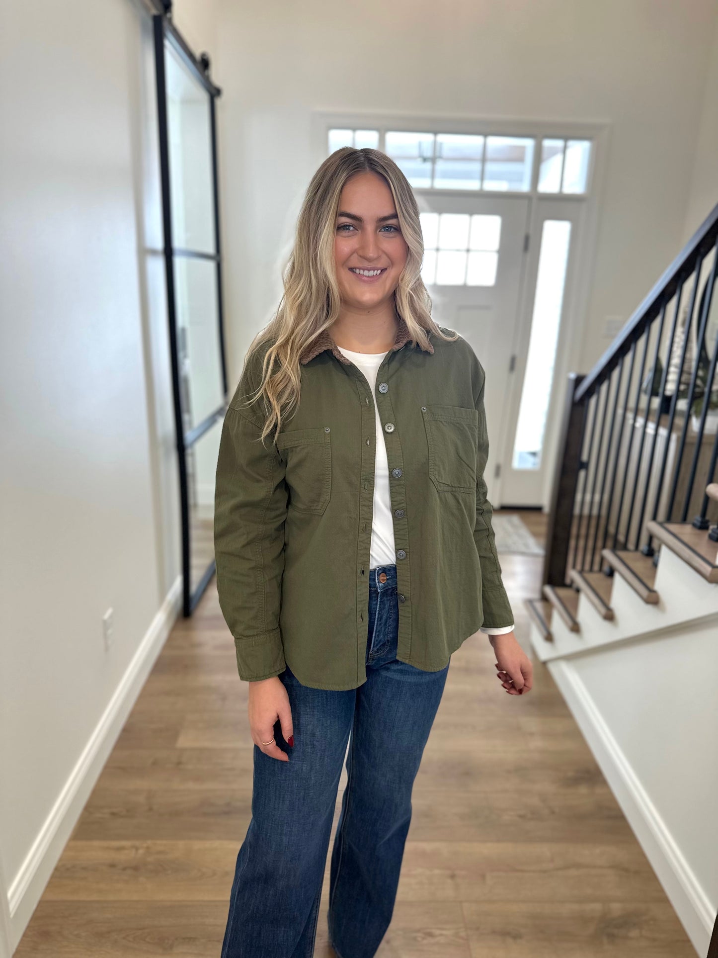 Darien Corduroy Collar Jacket