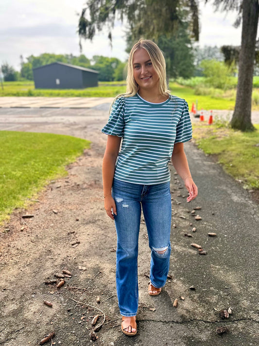 Shepherdstown Risen High Rise Straight Jeans