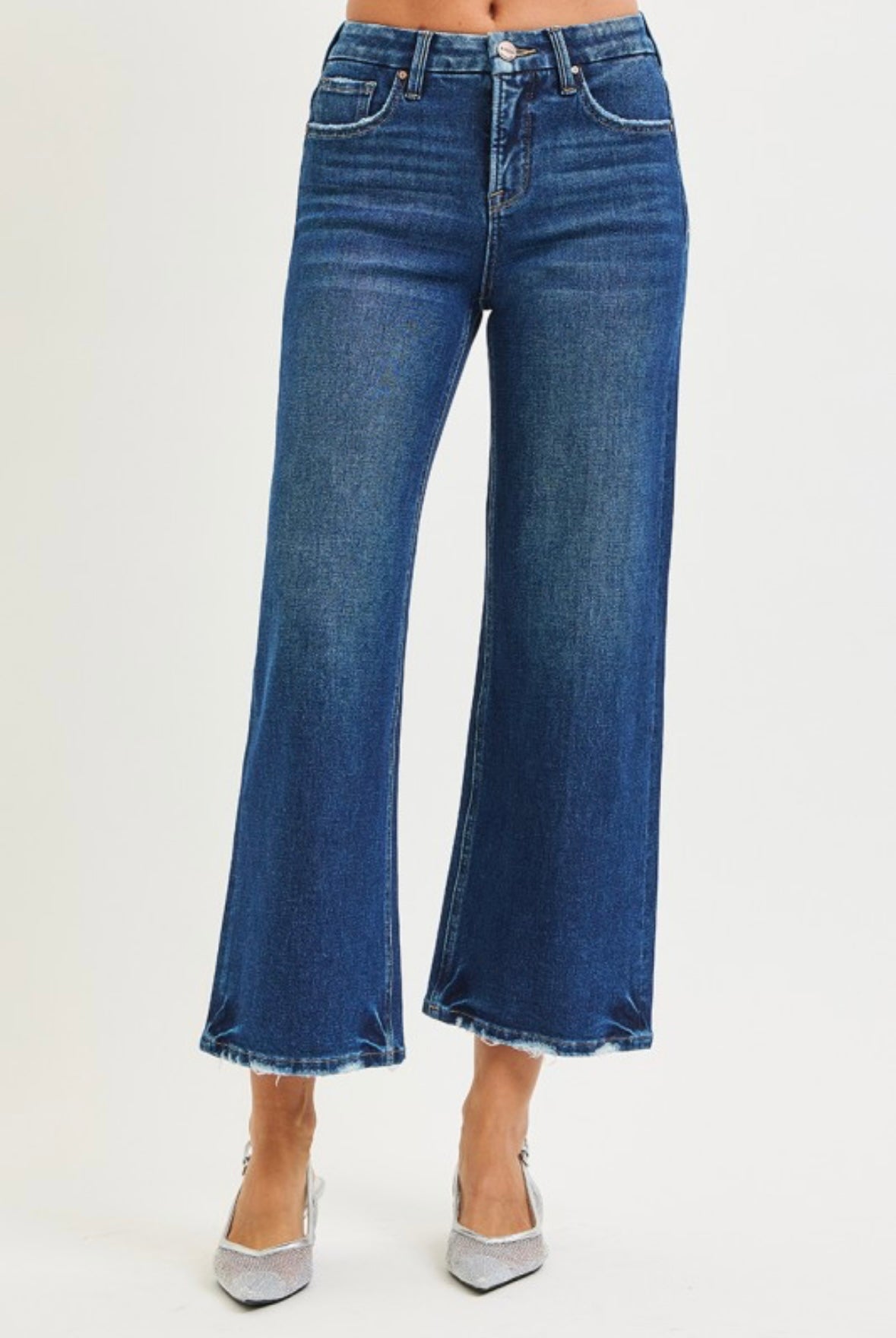 Risen Killeen High Rise Crop Jeans