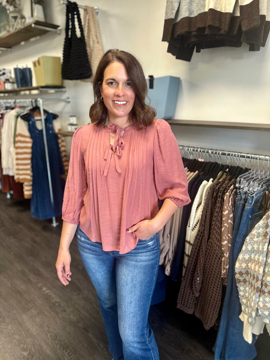 Milford Pleated Blouse