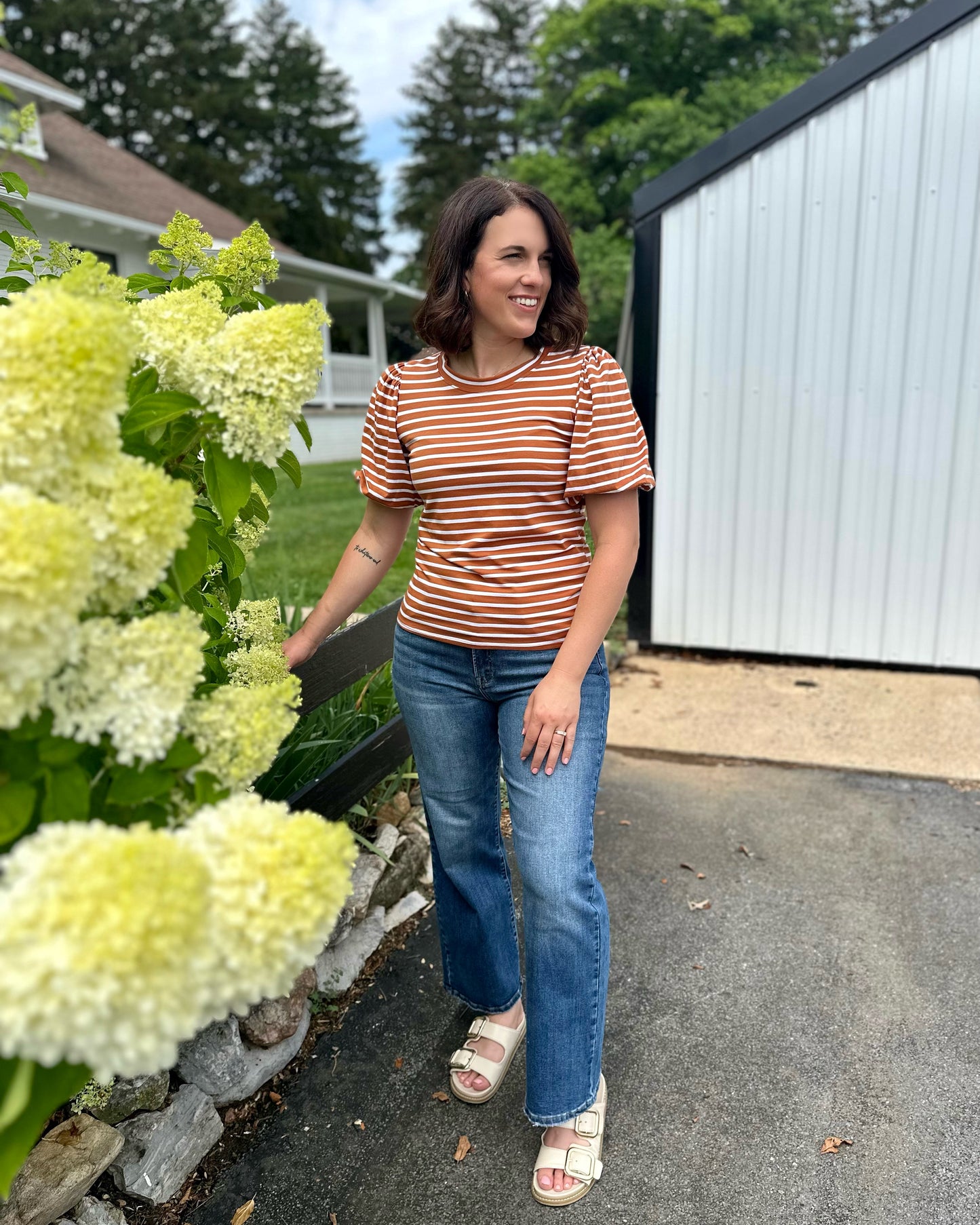 Moorefield Striped Top