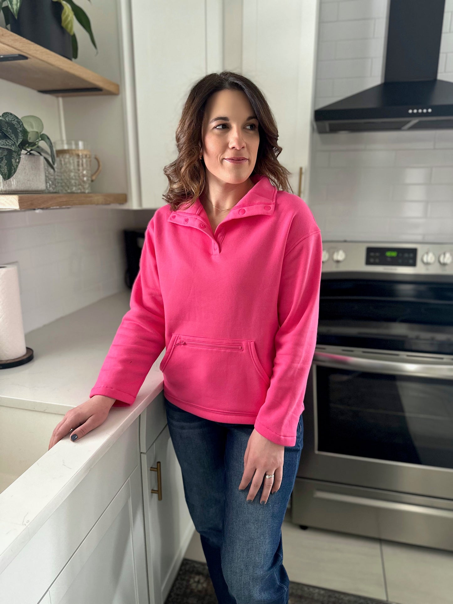 Summit Snap Fleece Sweatshirt