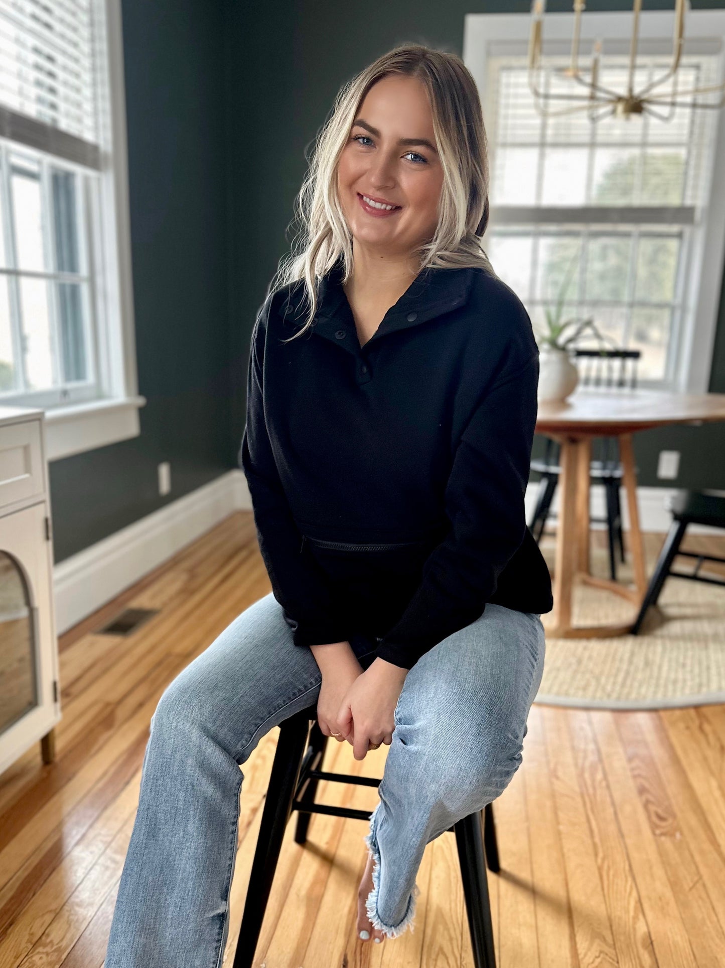 Summit Snap Fleece Sweatshirt
