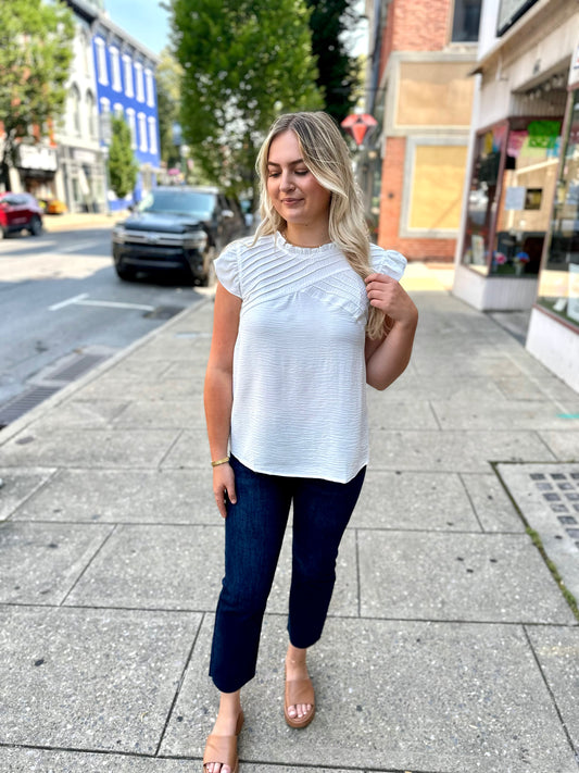 Citronelle Pintuck Shirt