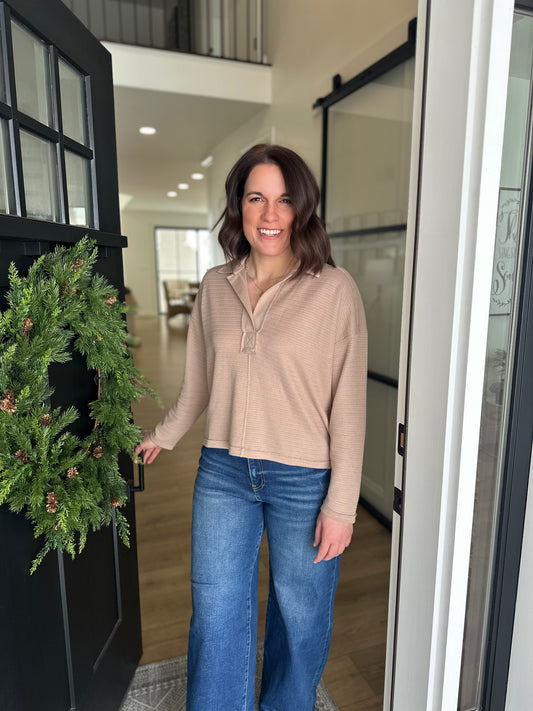 Twin City Exposed Seam Top