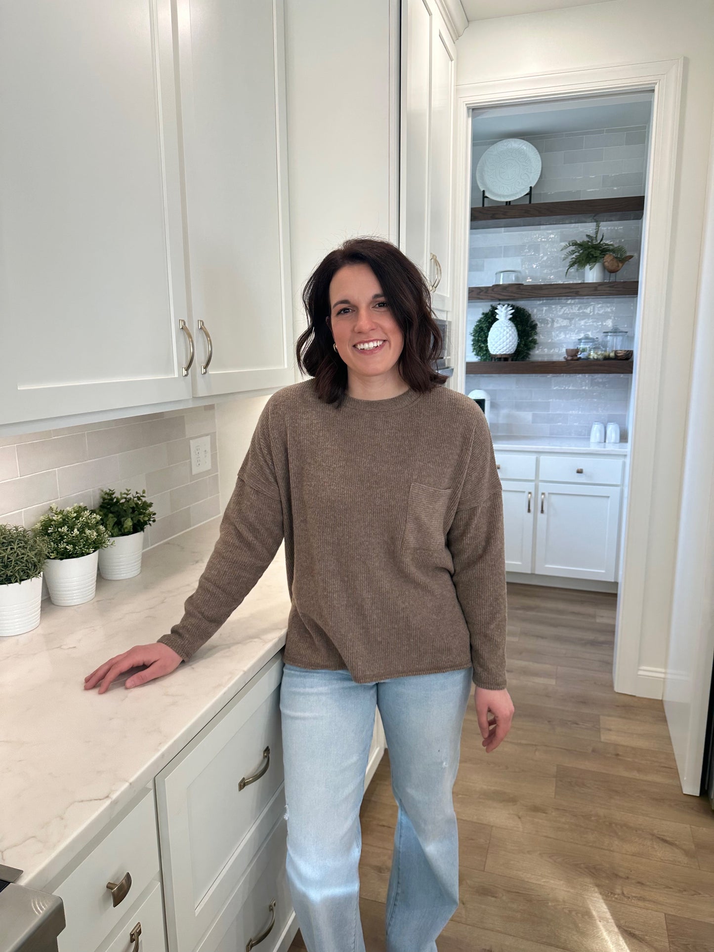 Missoula Ribbed Melange Sweater