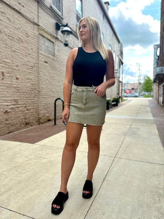 Coon Rapids Denim Skirt