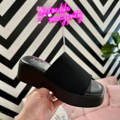 Totally Chunky Slip-on Sandals