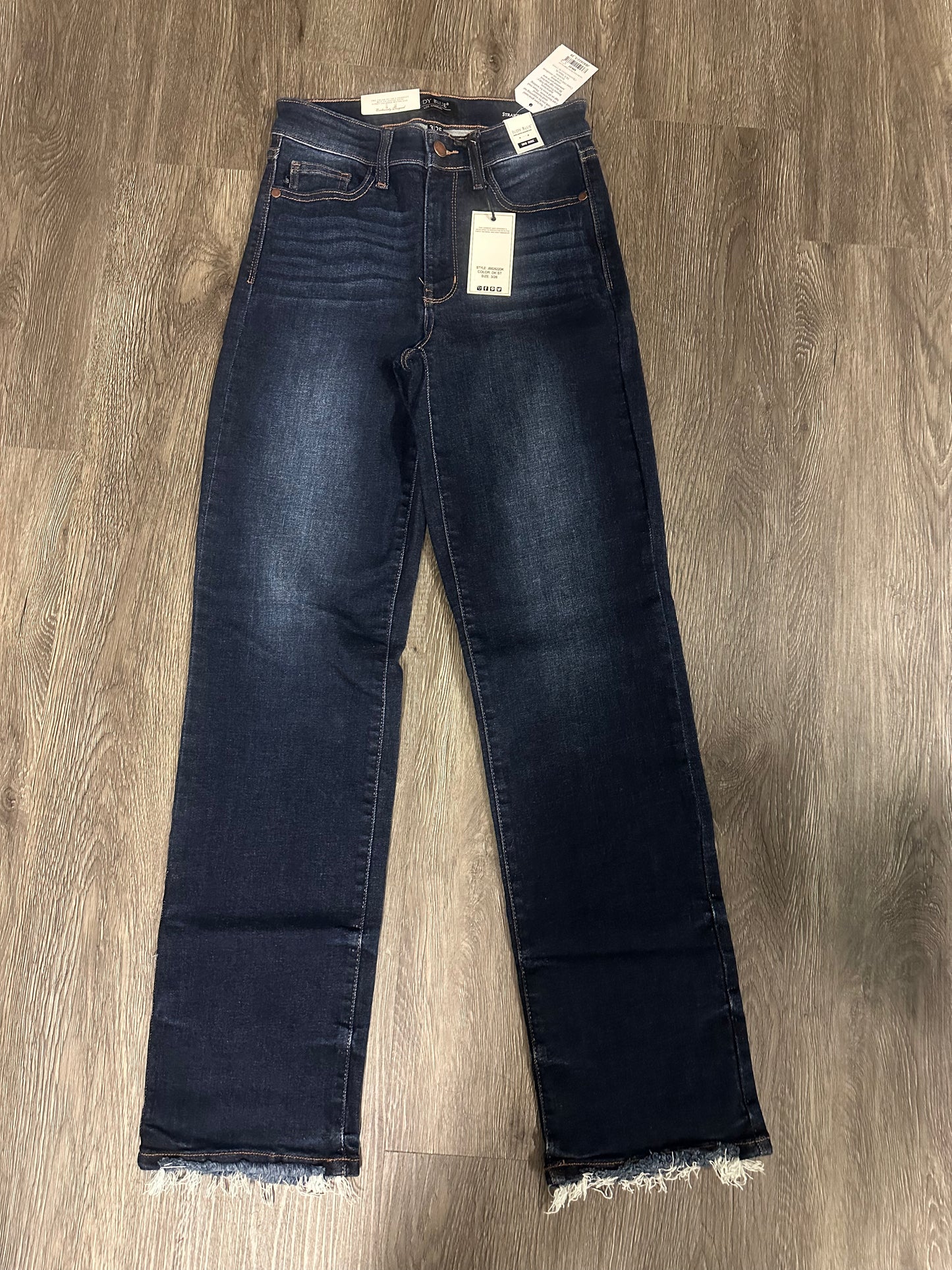 Judy Blue Seabeck Mid Rise Straight Leg Jeans