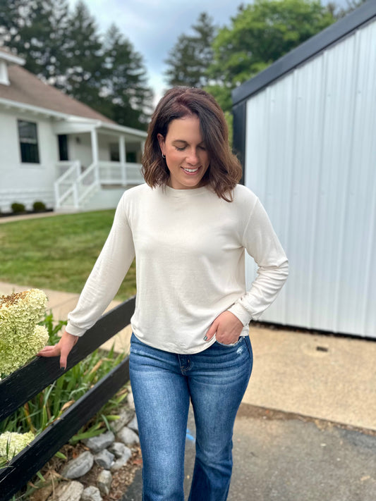 Yorktown Soft Hacci Top