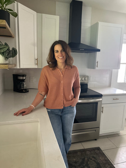 Milton Button Down Top