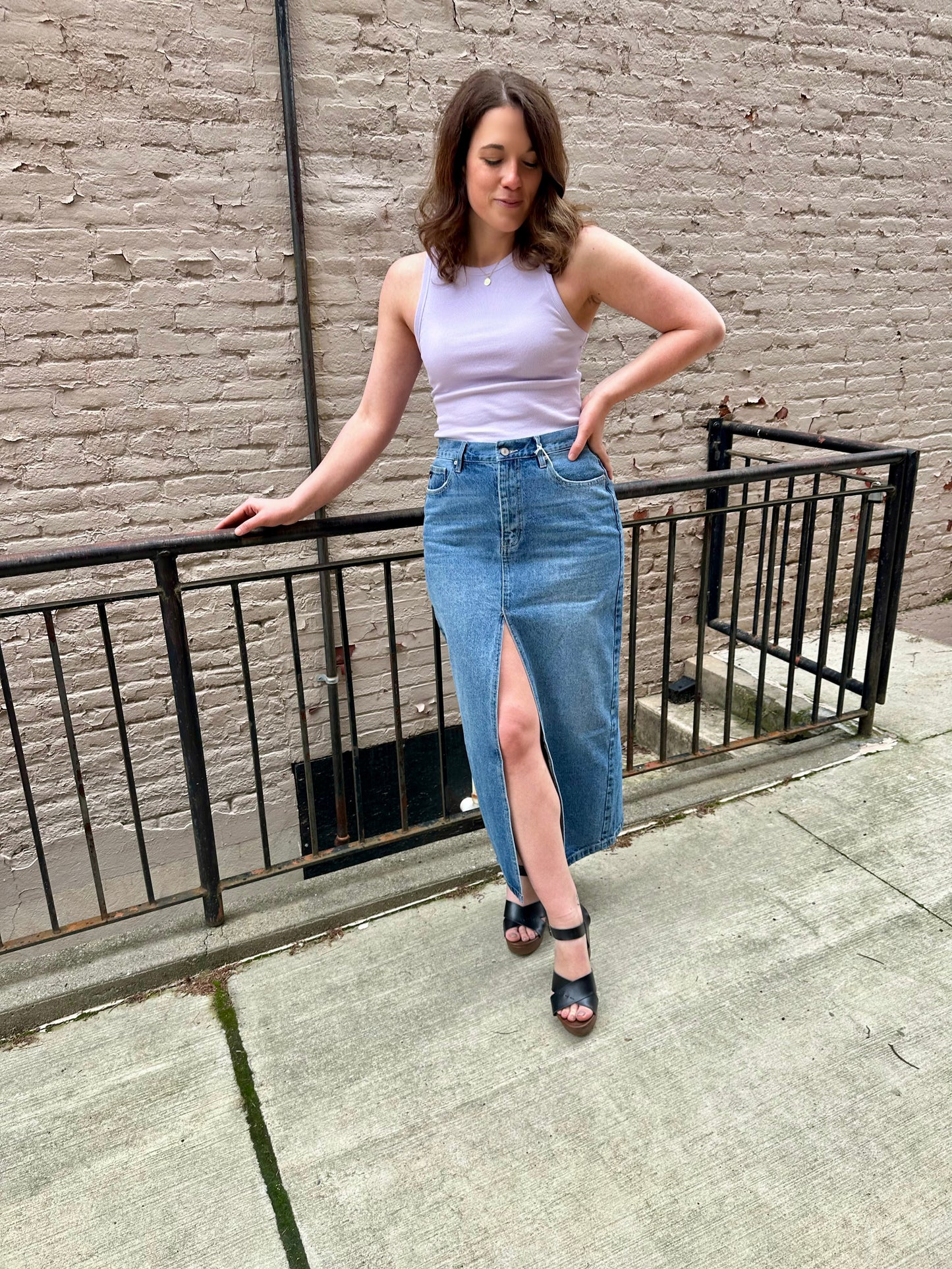 Largo Ribbed Tank Top