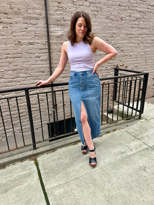 Largo Ribbed Tank Top