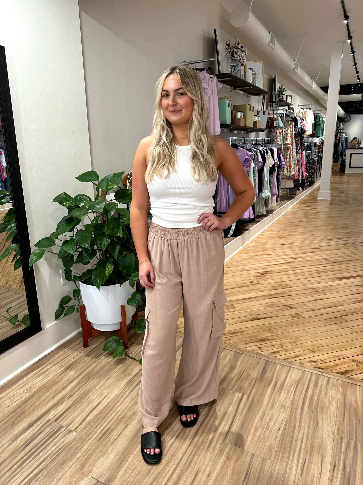 Largo Ribbed Tank Top