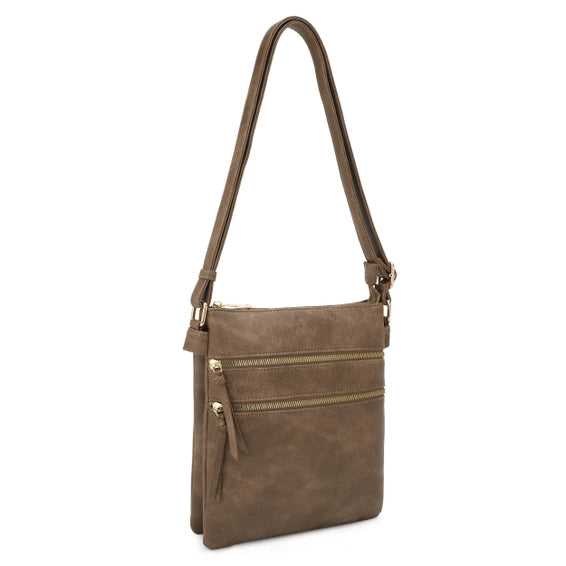 Angie Crossbody Bag with Compartments