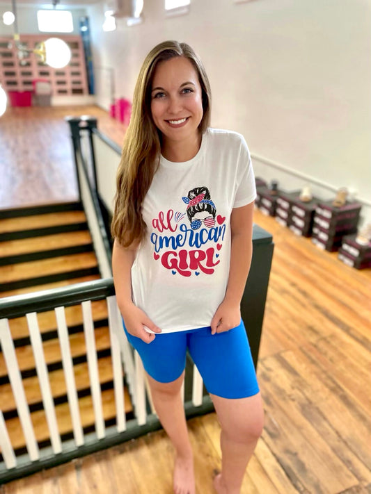 All American Girl Graphic Tee