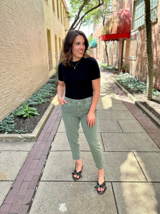 Highland Elastic Waist Pant