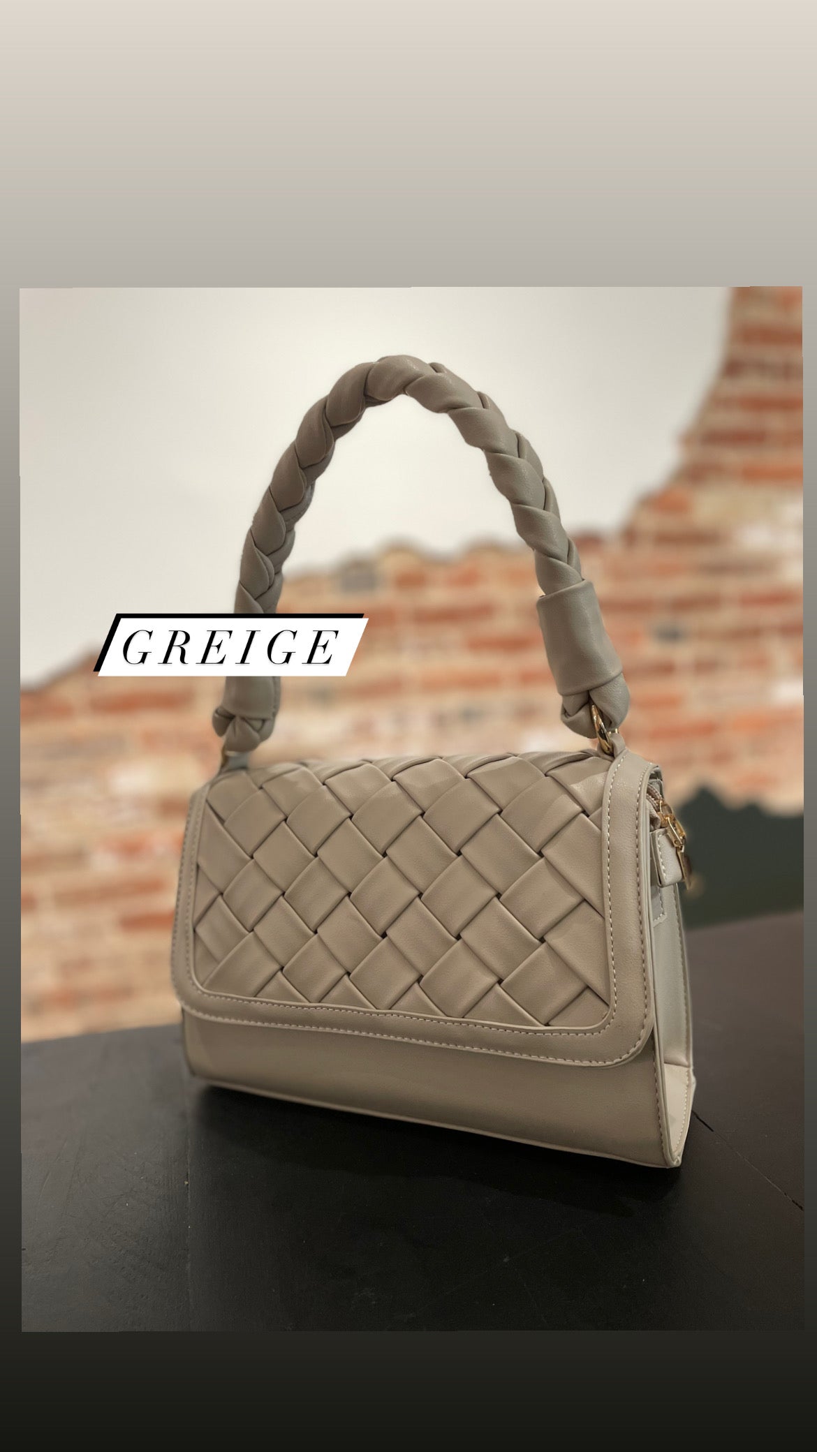Melody Woven Satchel