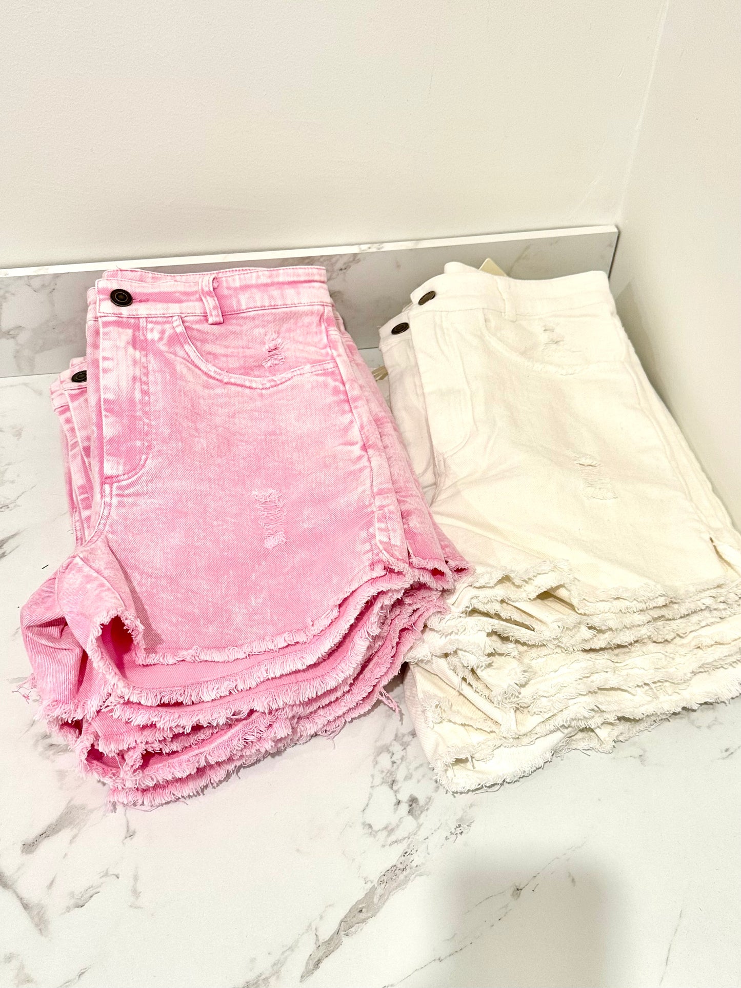 Atta Girl Soft Denim Shorts