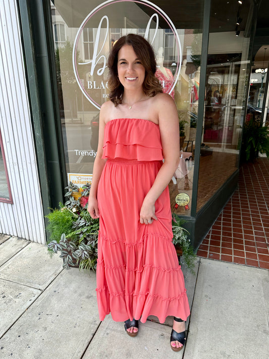 Have It All Strapless Dress